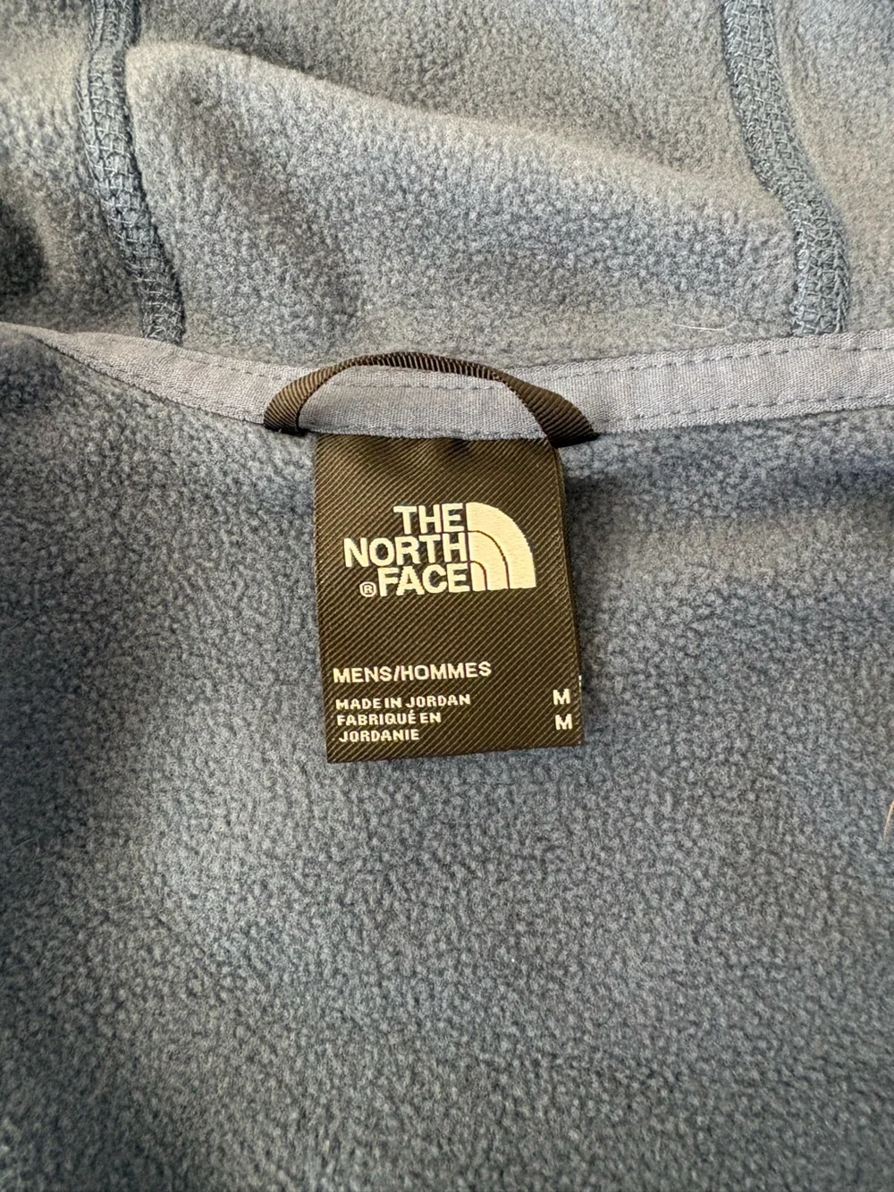 The North Face Dark Blue Hooded Full-Zip Jacket